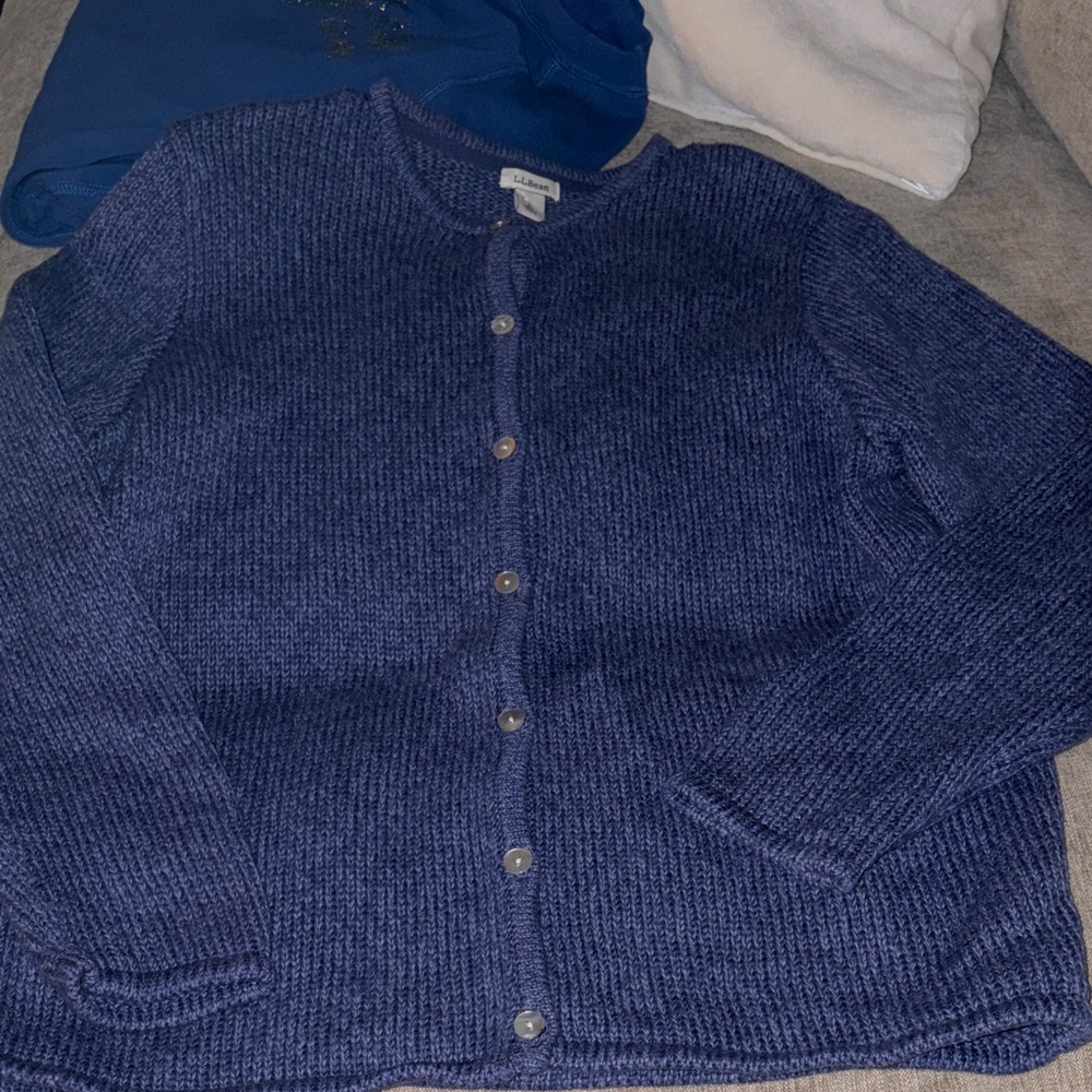 LL Bean Sweater Cardigan